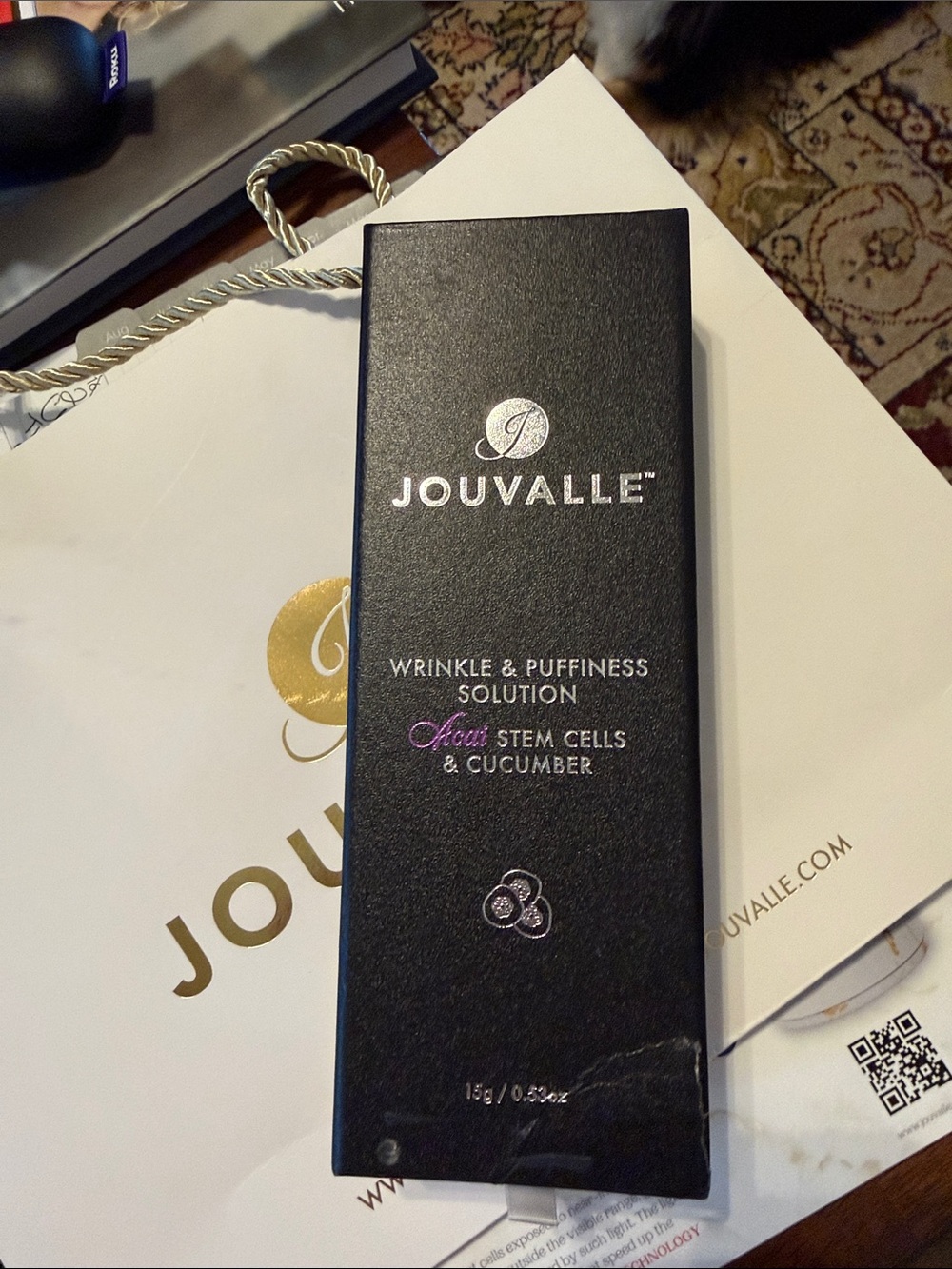 Wrinkle & Puffiness Eye Cream — Black
